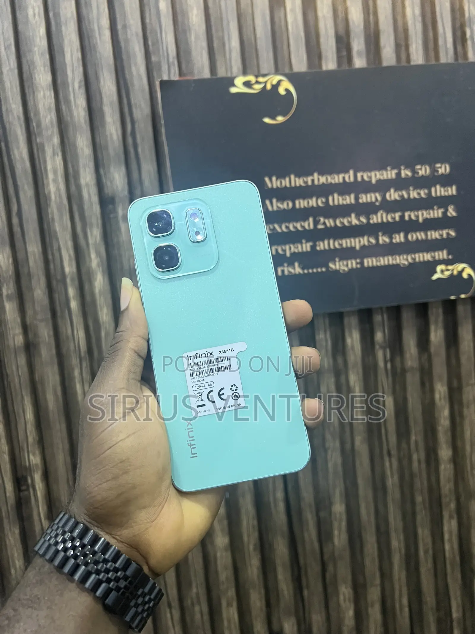 Infinix Hot 50i 128 GB Green