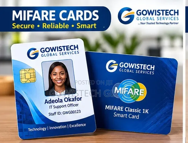 High Quality Printing on Mifare, Rfid, NFC and Access Cards in Nigeria