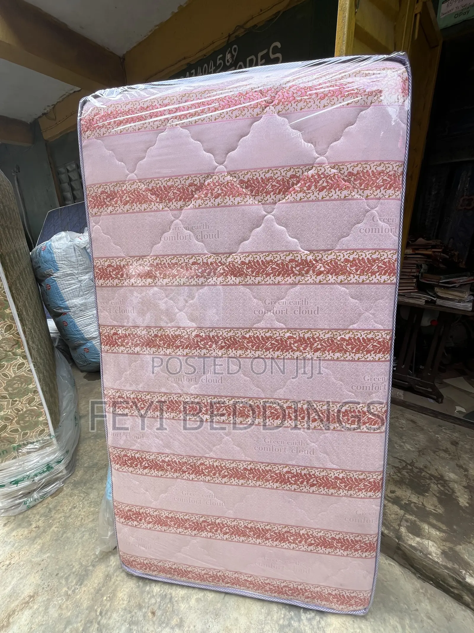 3 and Half by 6 Semi Orthopedic Mattress ( Payment on Delivery)