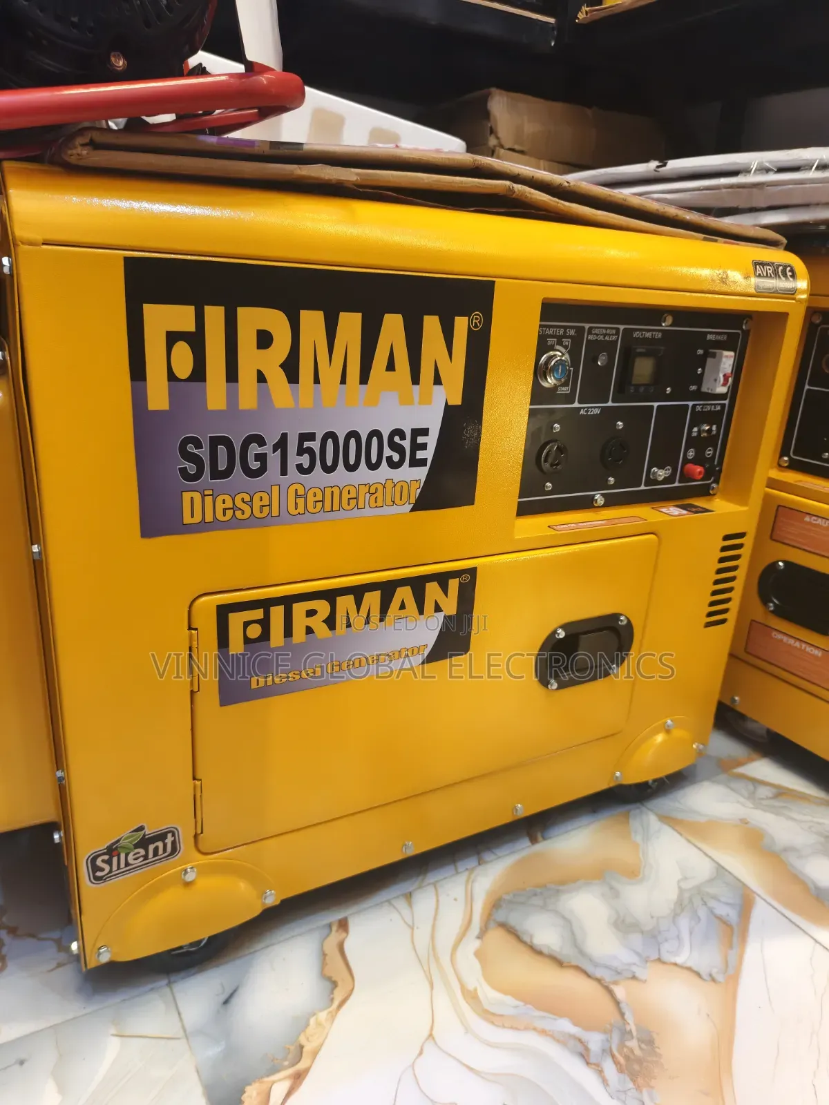12.5KVA Brand New Firman Soundproof Generator 100% Pure Copper Coil