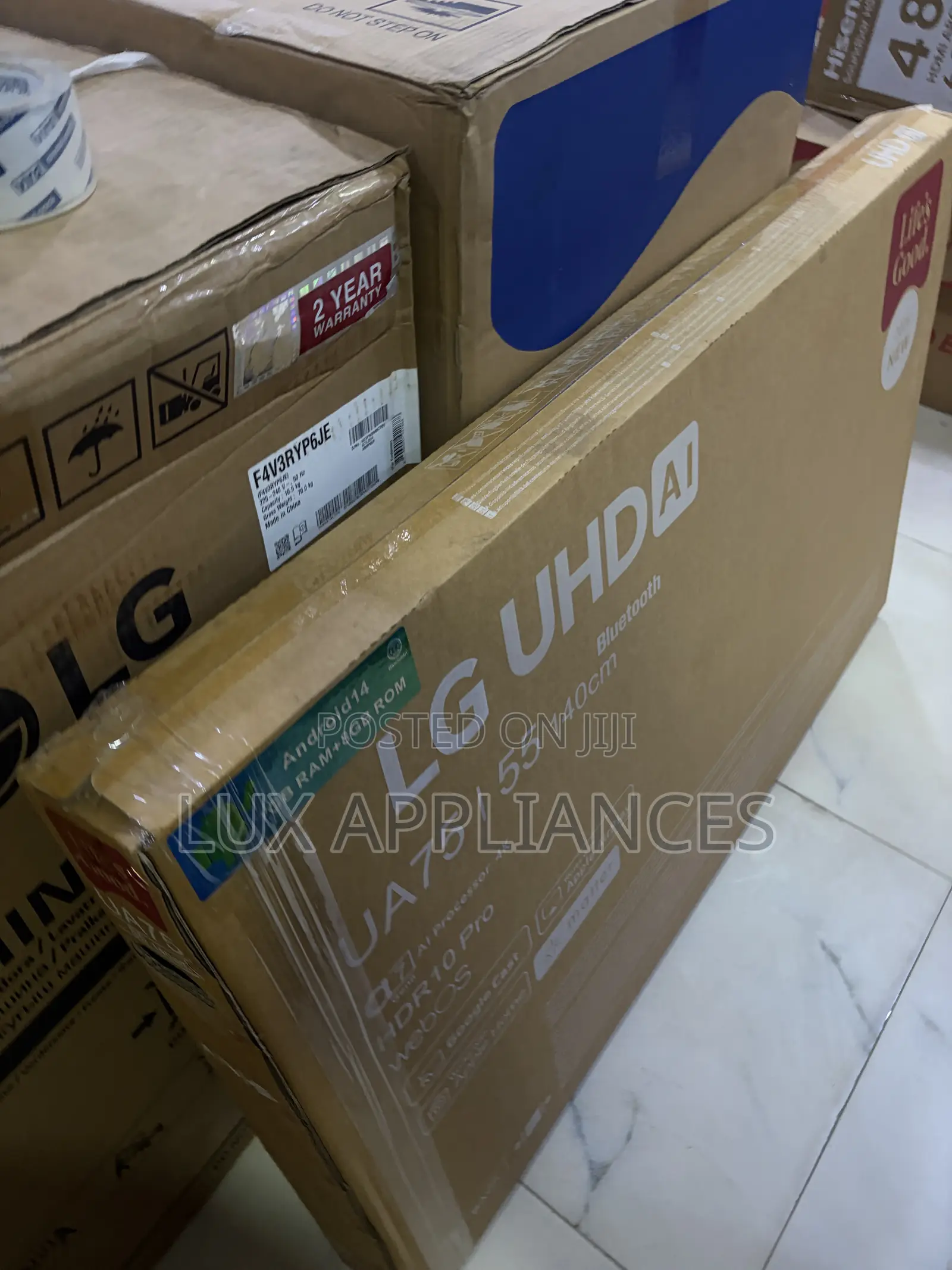 LG 55-Inch Crystal-Clear 4K Smart TV