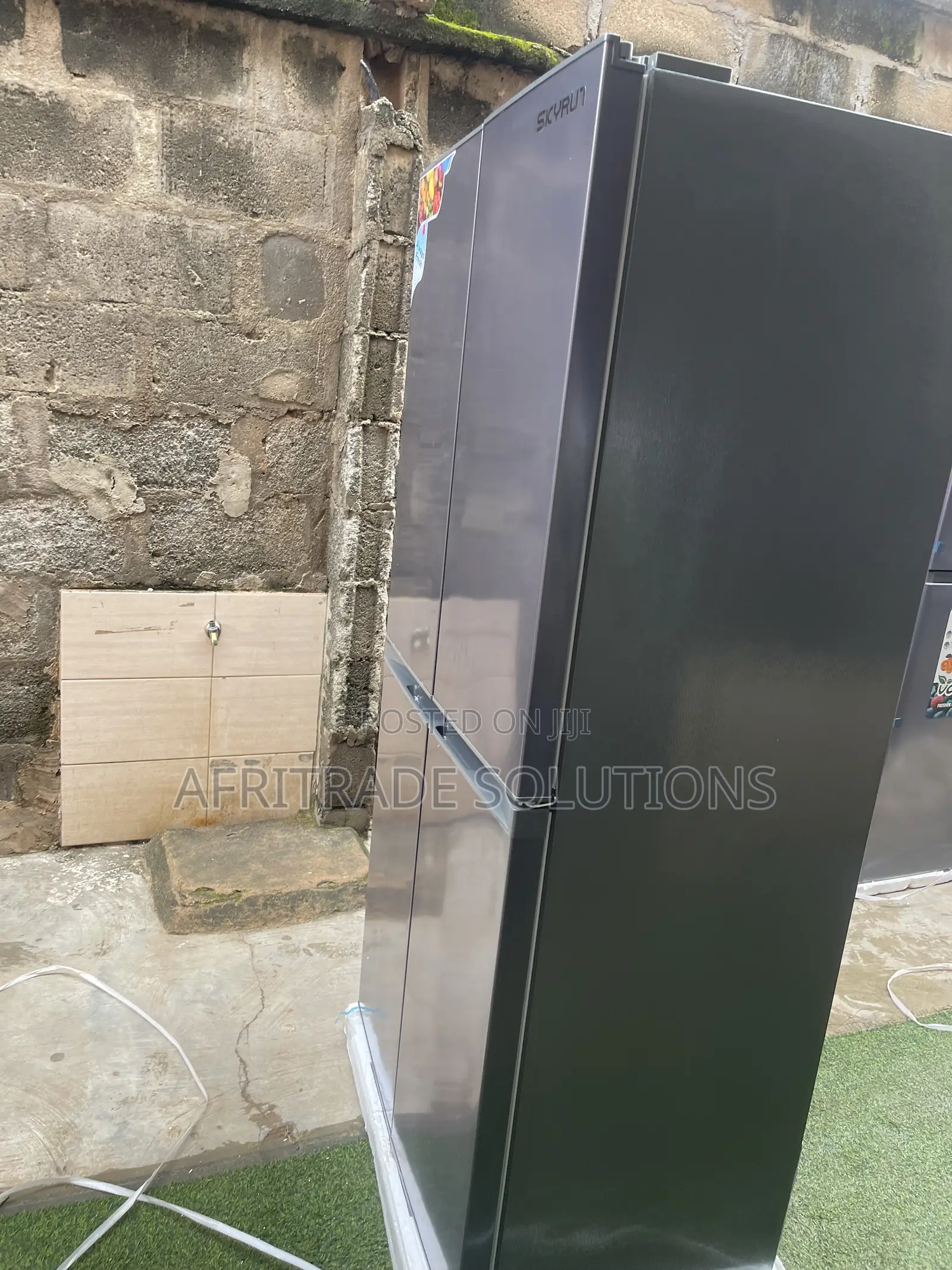 Functional Skyrun 4-Door Side-by-Side Refrigerator 450L