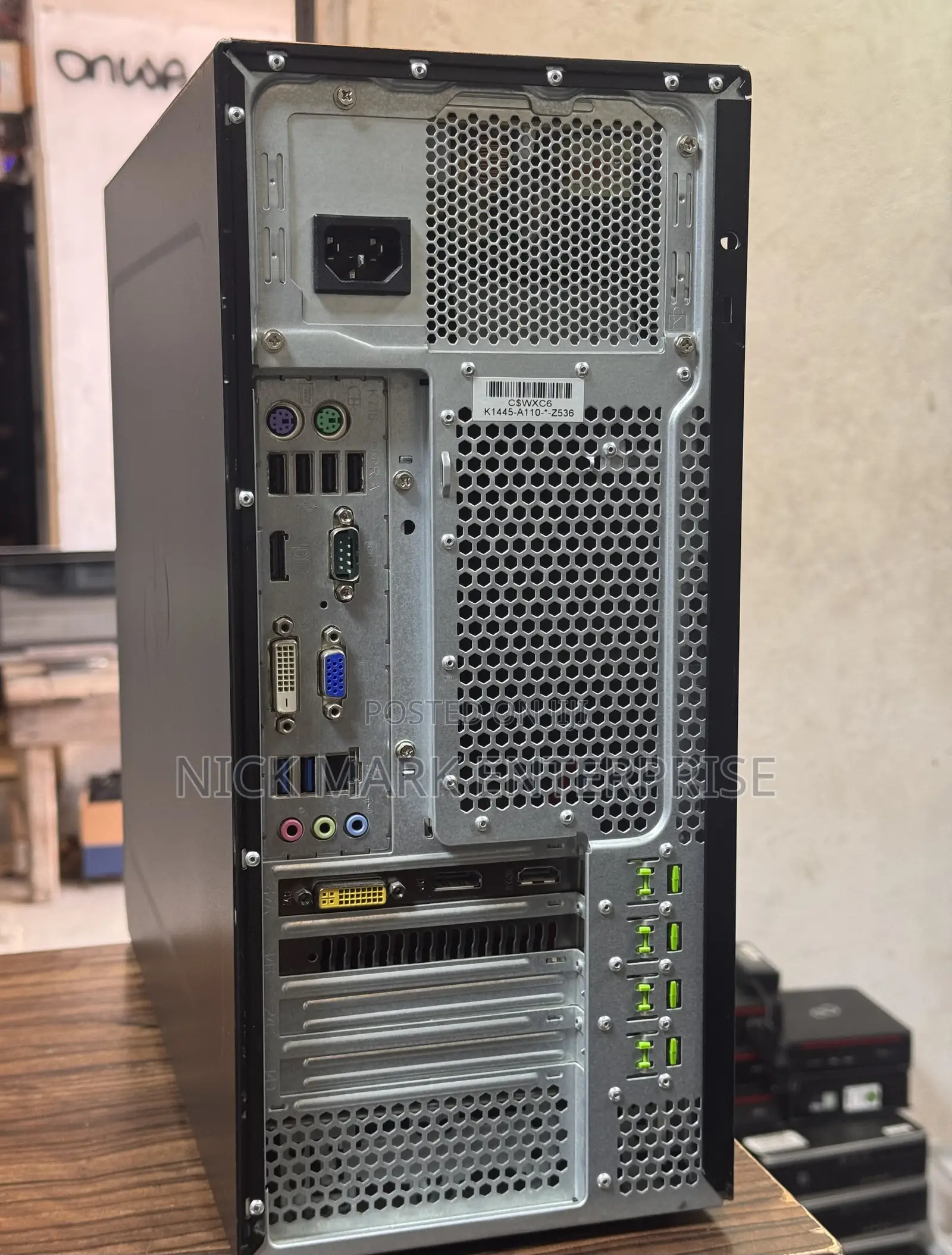 Desktop Computer Fujitsu Celsius W550 8GB Intel Core i7 HDD 500GB