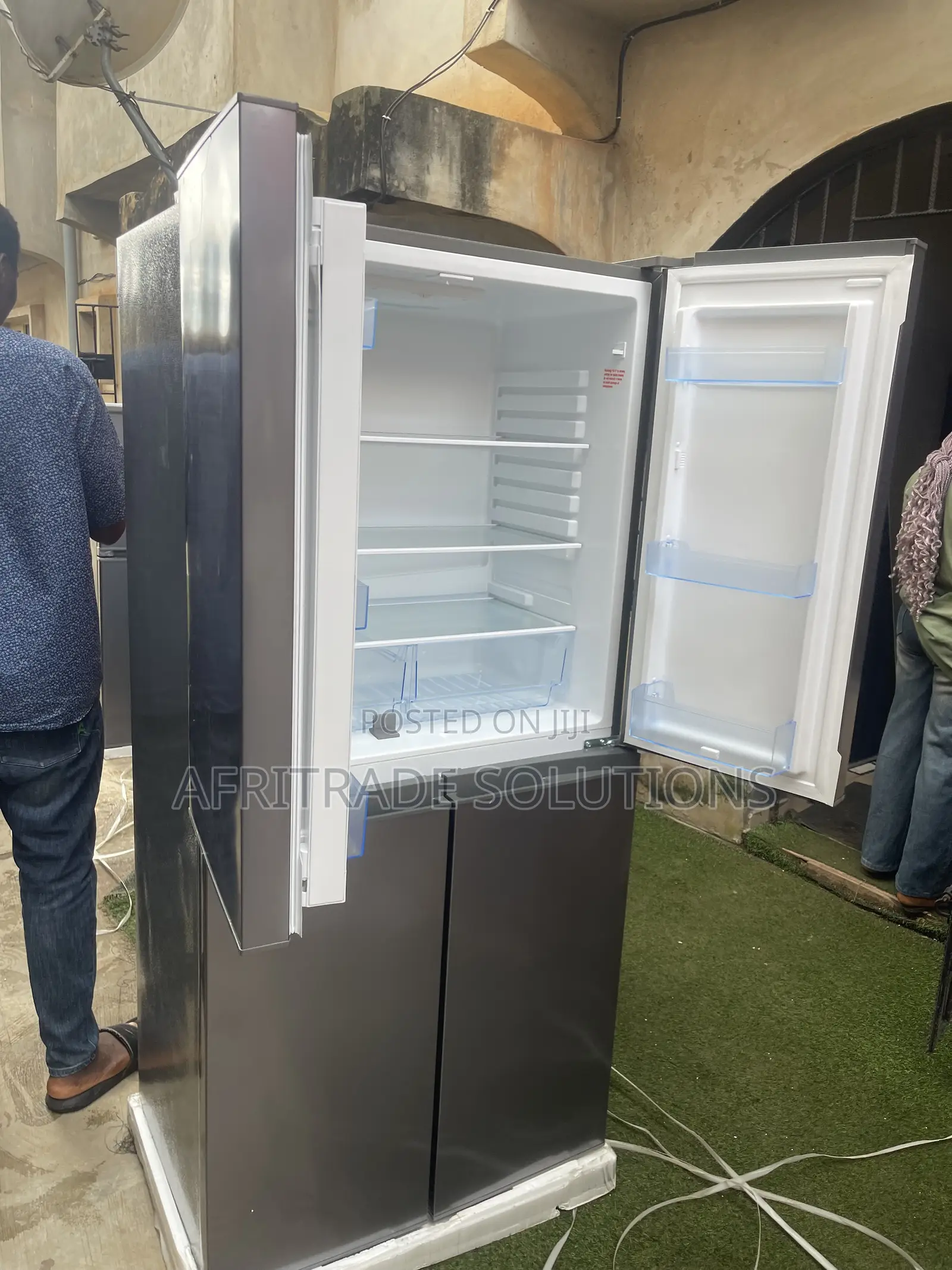 Discover Skyrun 450L Four-Door Side-by-Side Fridge