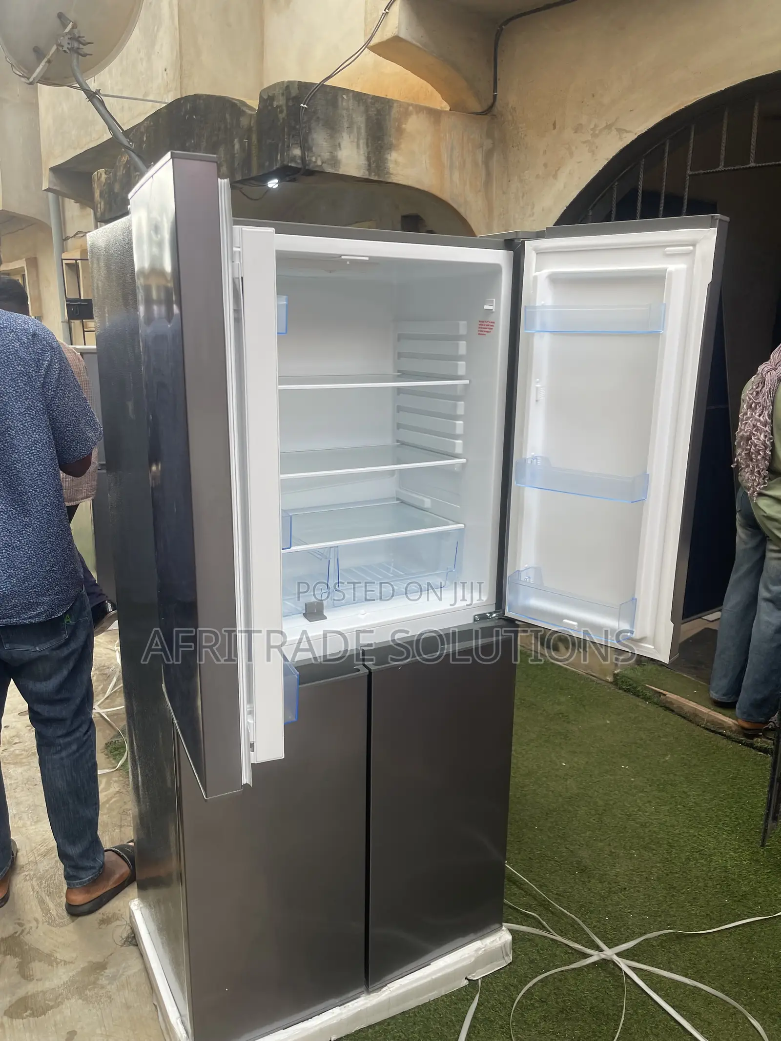 Discover Skyrun 450L Four-Door Side-by-Side Fridge
