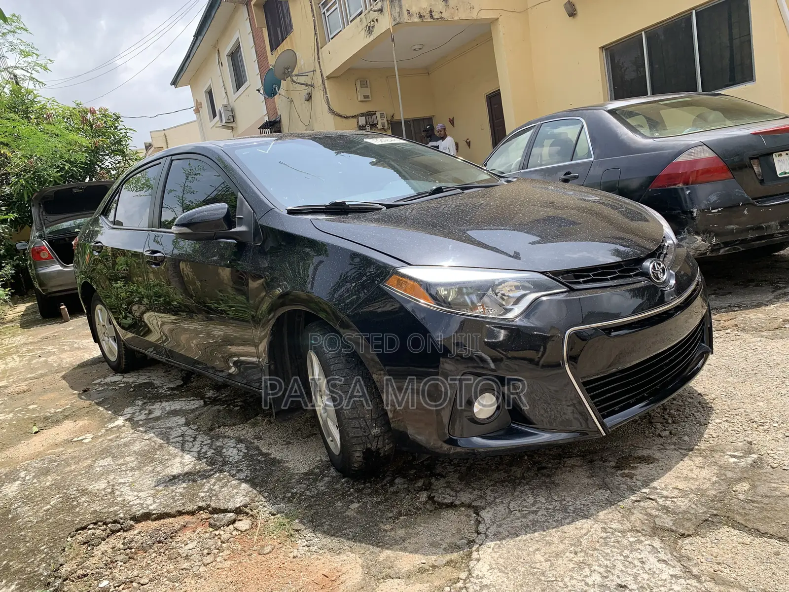 Toyota Corolla S 4dr Sedan (1.8L 4cyl CVT) 2015 Black