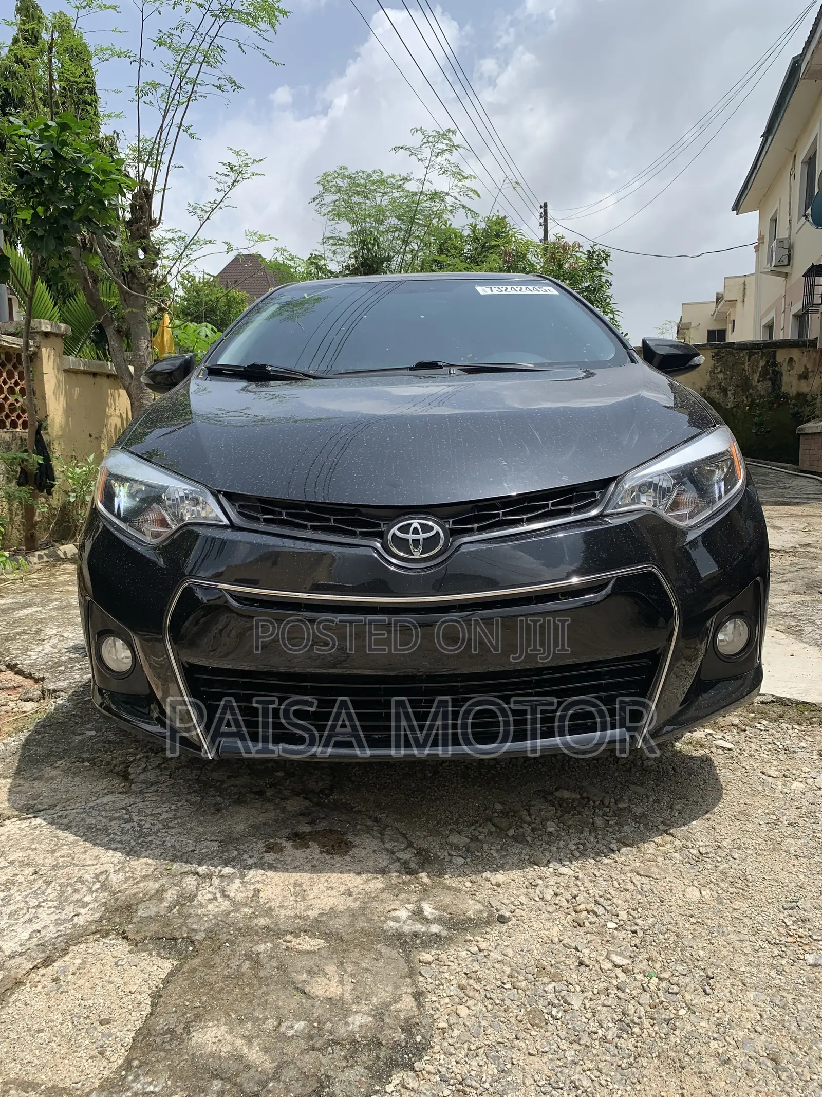 Toyota Corolla S 4dr Sedan (1.8L 4cyl CVT) 2015 Black