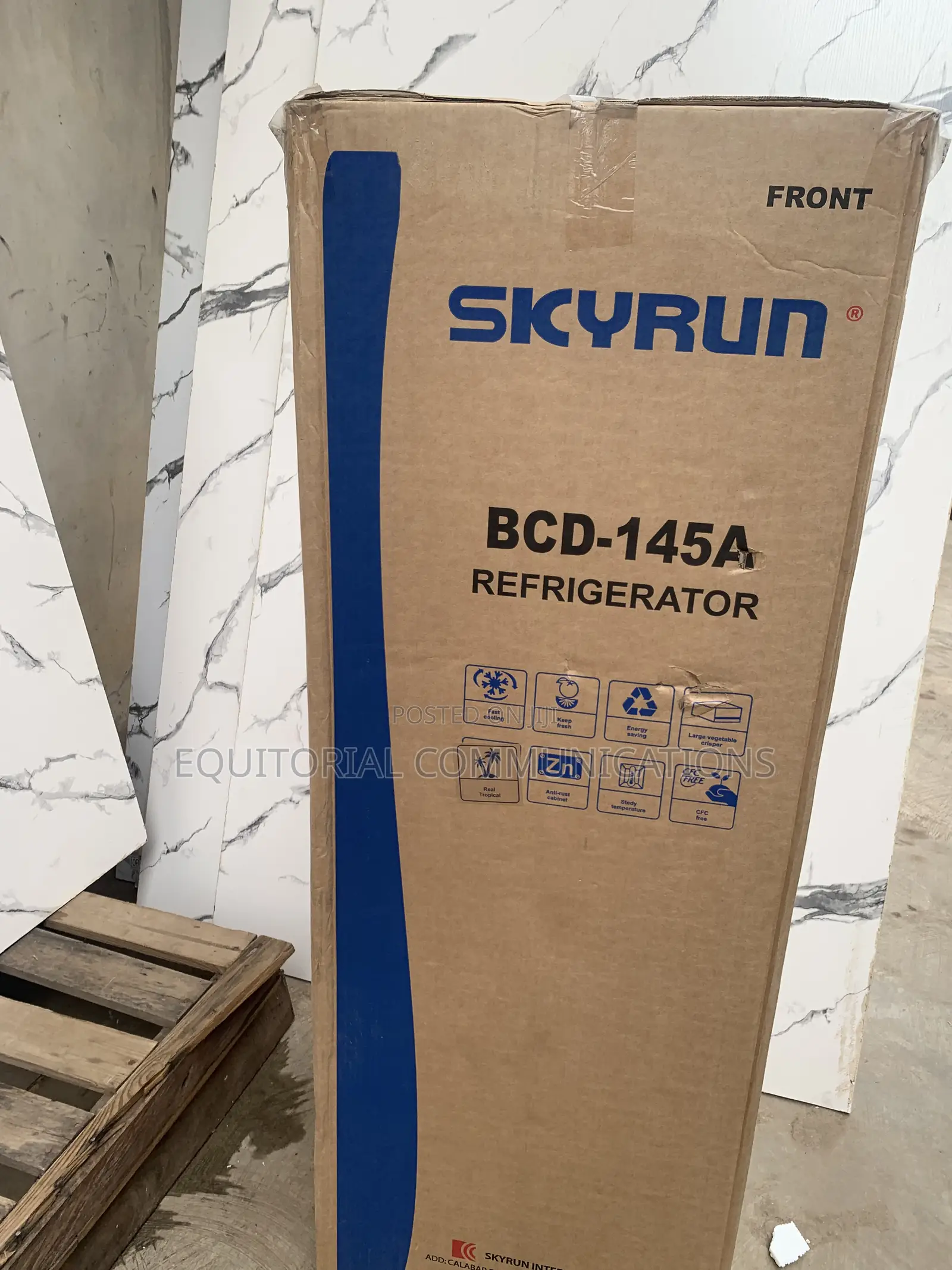 SKYRUN BCD-145A 145L Fridge – Smart Storage for Your Kitchen