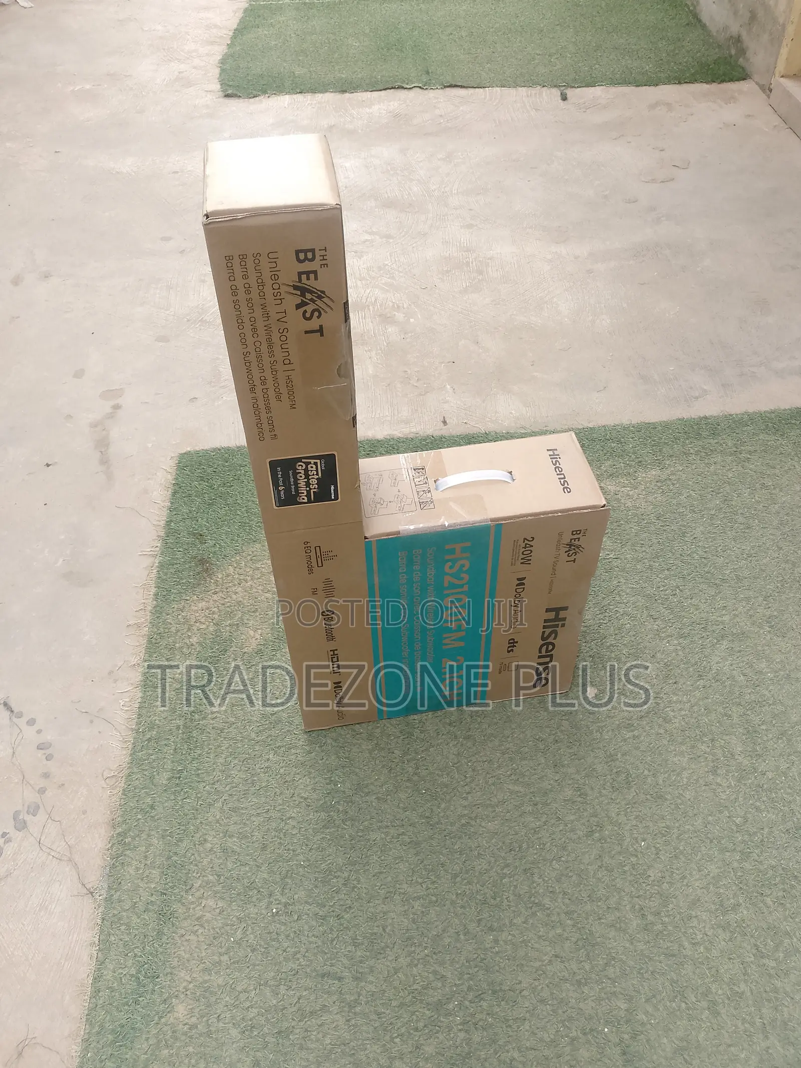 Hisense HS2100FM 240W Soundbar With Wireless Subwoofer