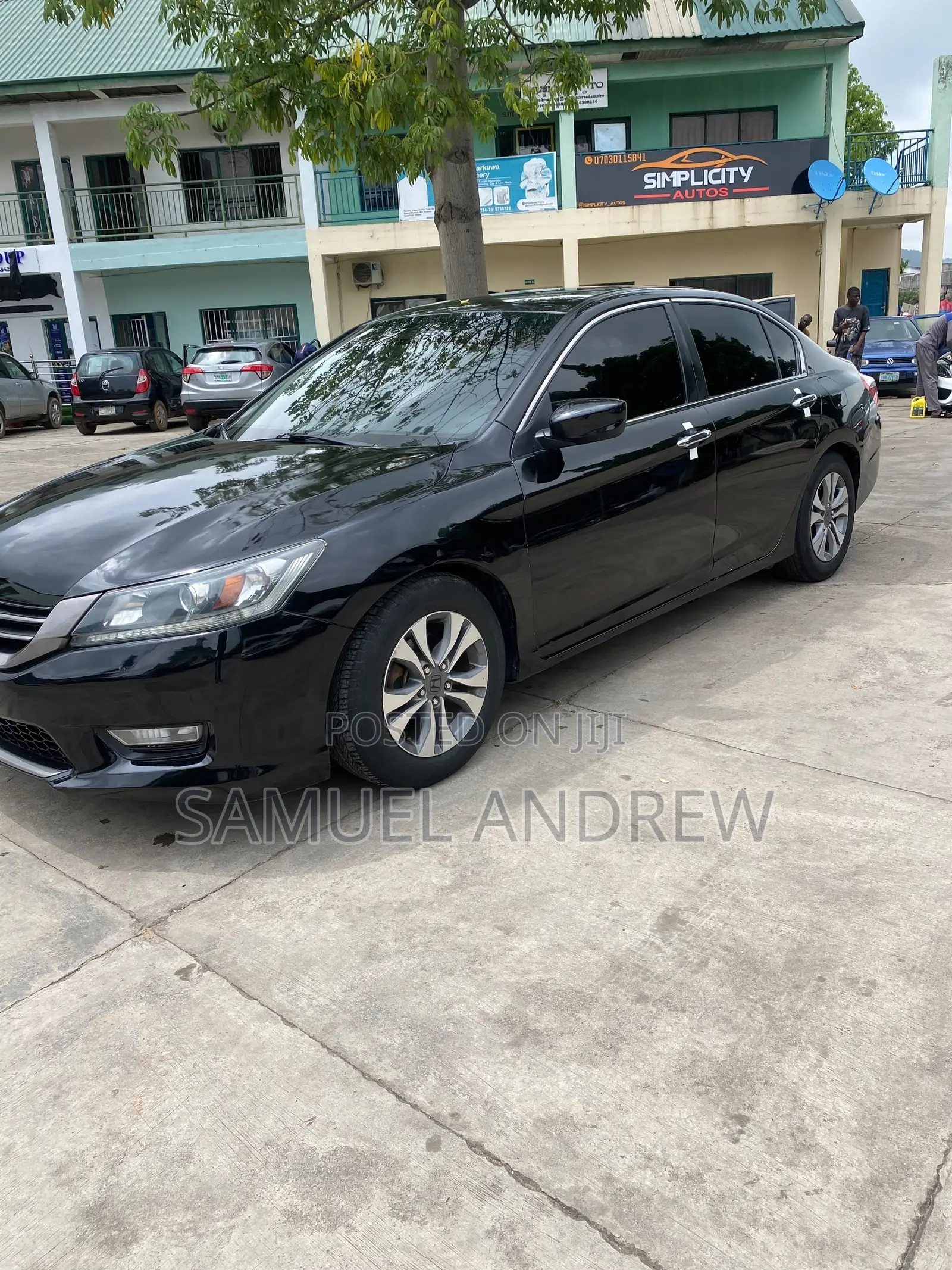 Honda Accord LX 4dr Sedan (2.4L 4cyl CVT) 2014 Black