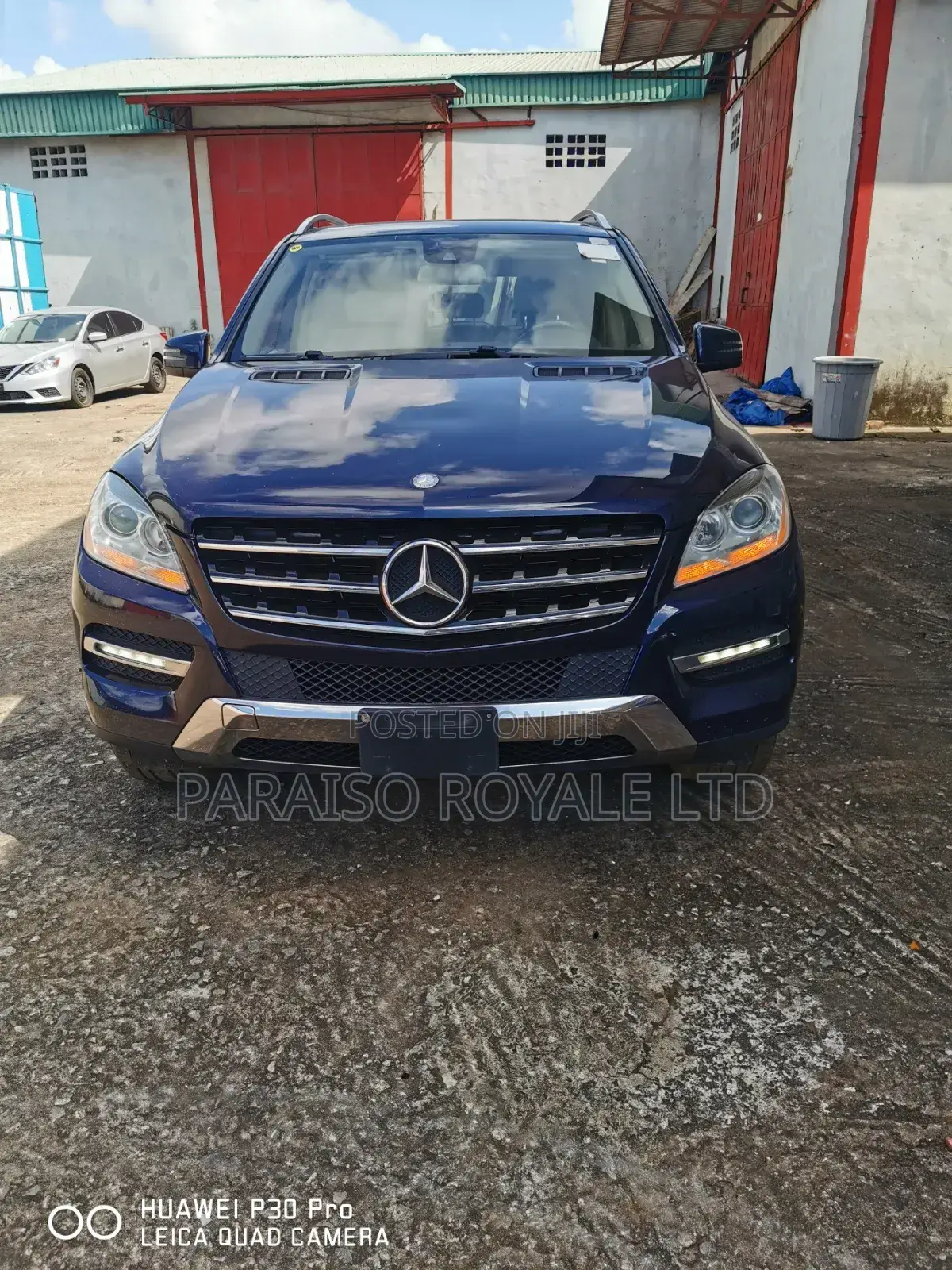 Mercedes-Benz M Class 2013 Blue