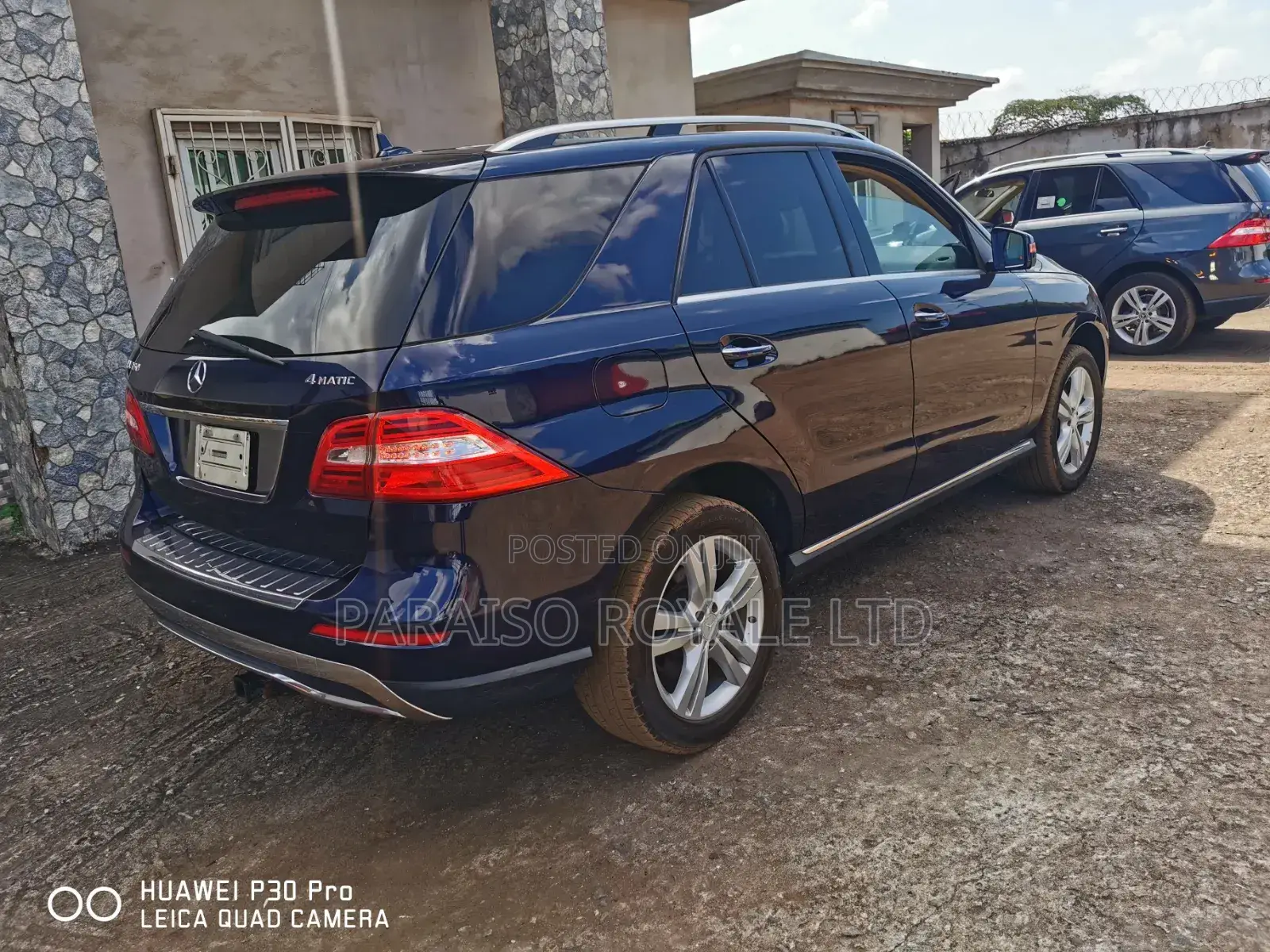 Mercedes-Benz M Class 2013 Blue