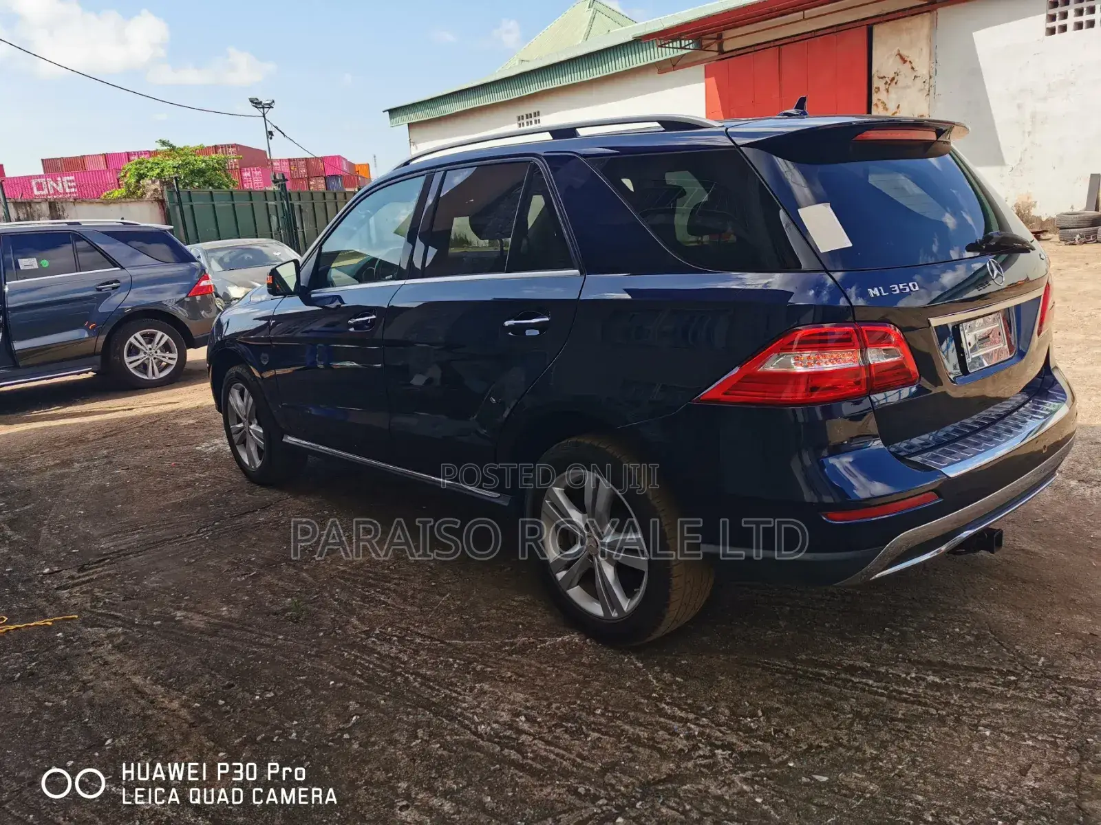 Mercedes-Benz M Class 2013 Blue