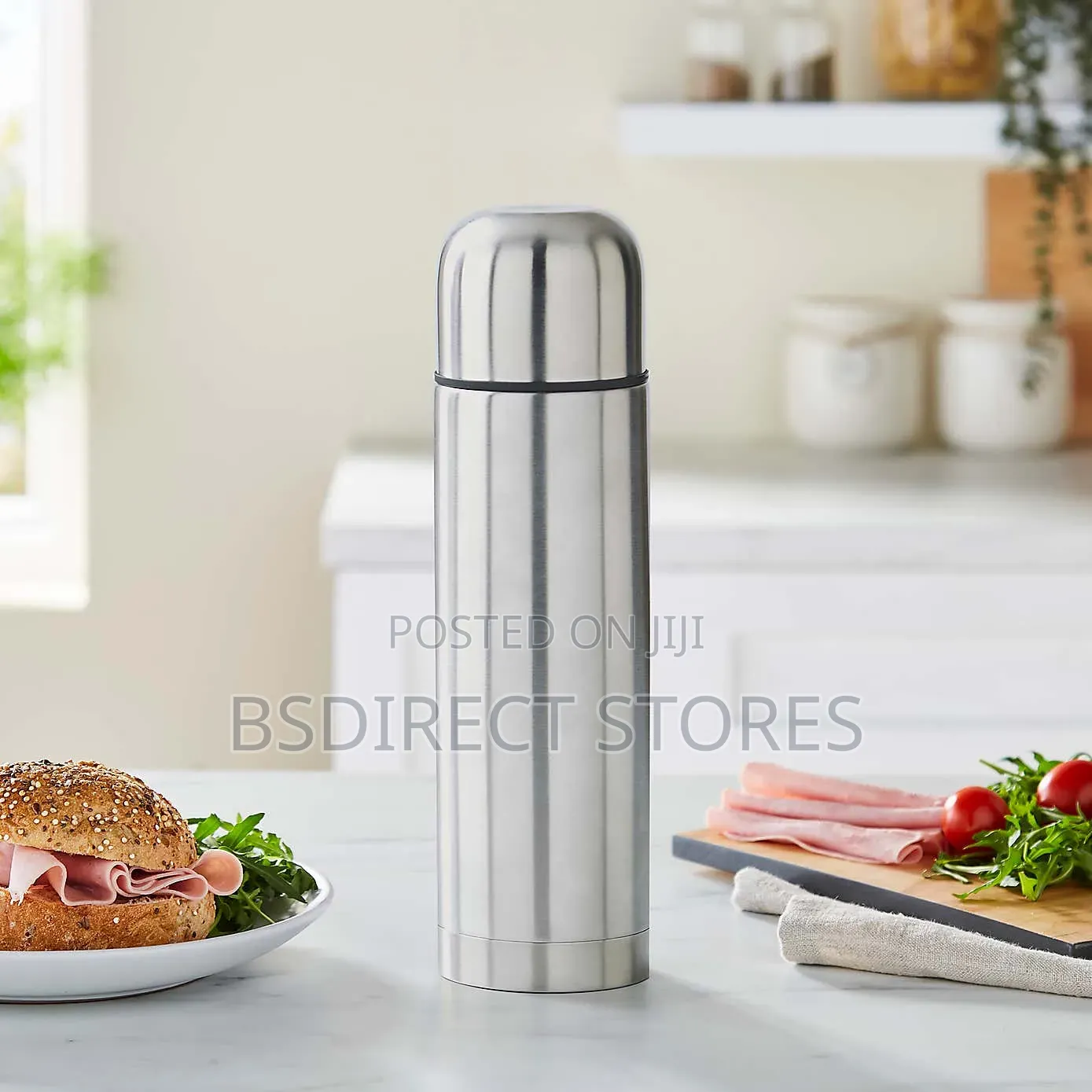 Tefal Senator Vacuum Flask Stainless Steel Silver 1 Litre
