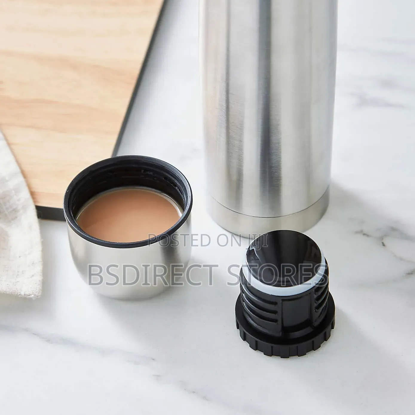 Tefal Senator Vacuum Flask Stainless Steel Silver 1 Litre
