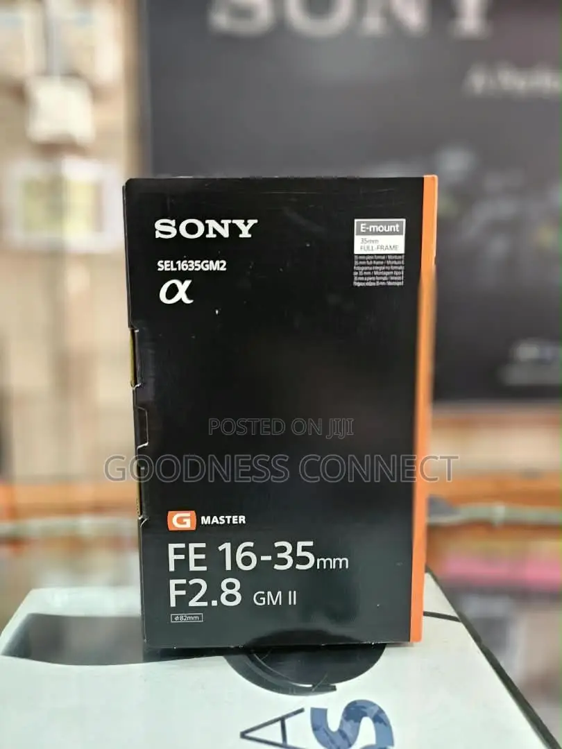 Sony Fe 16-35mm F/2.8 Gm Ii Lens (Model: Sel1635gm2).