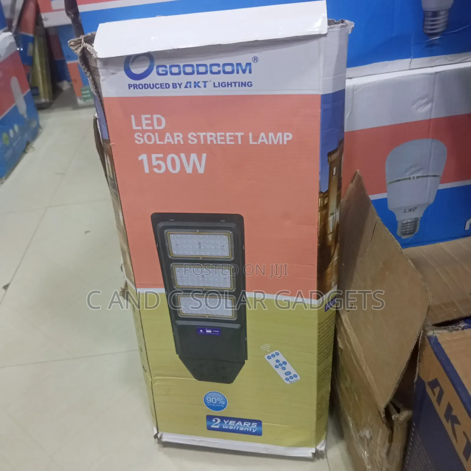 LED AKT Solar STREET LIGHT Lamp Hog Performance