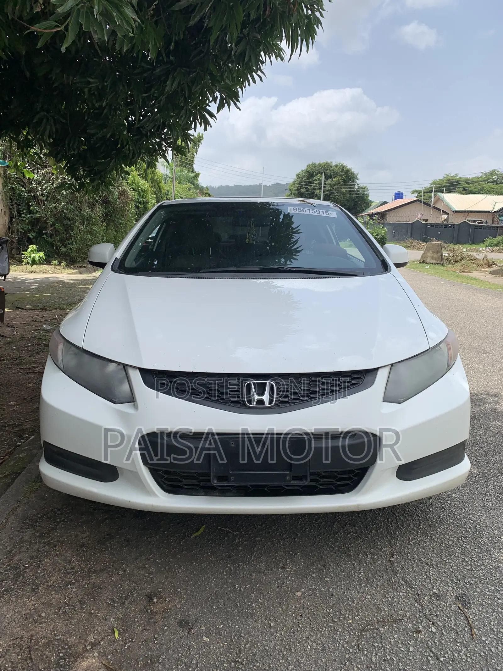 Honda Civic LX Coupe 2011 White