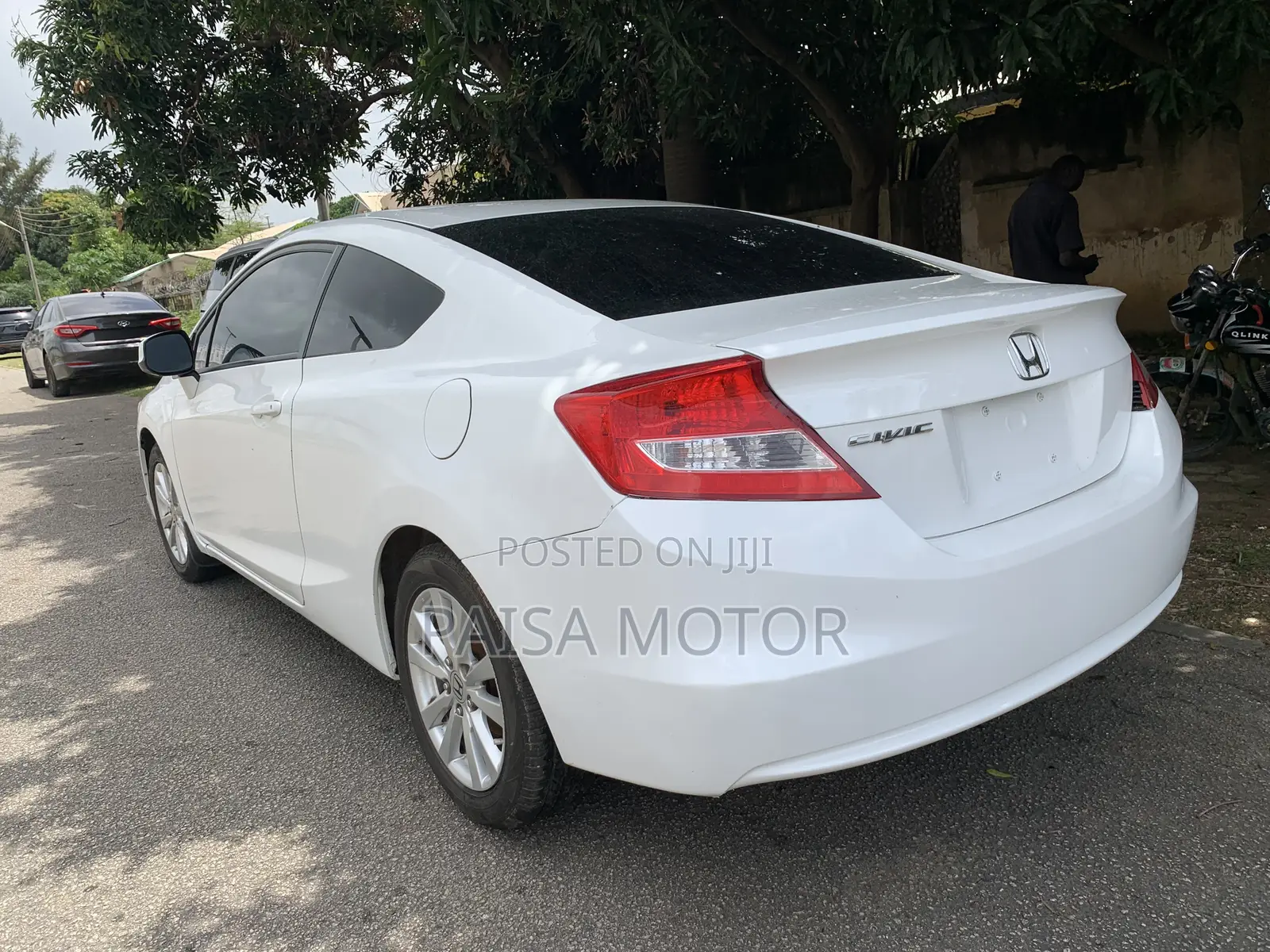 Honda Civic LX Coupe 2011 White