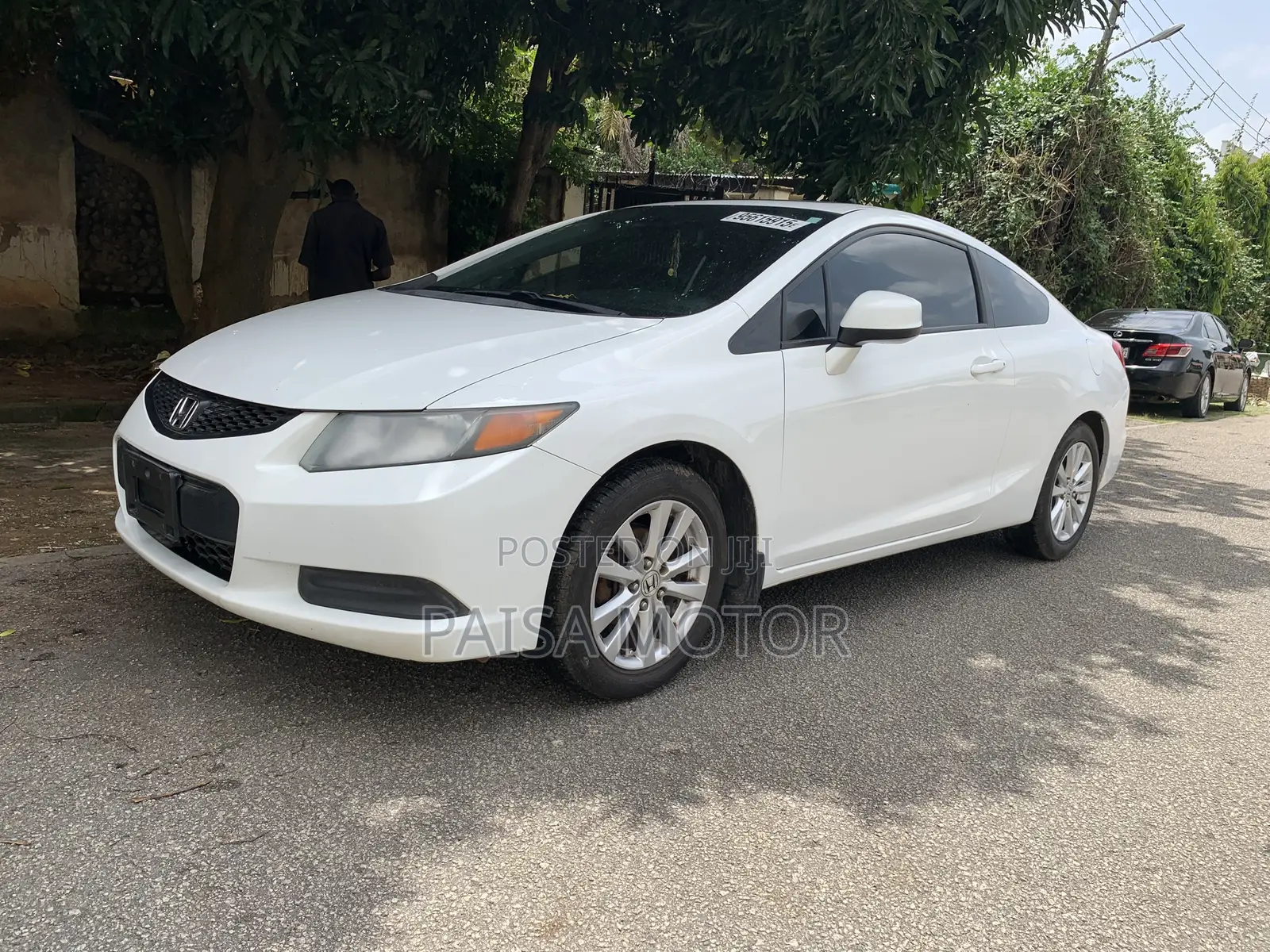 Honda Civic LX Coupe 2011 White