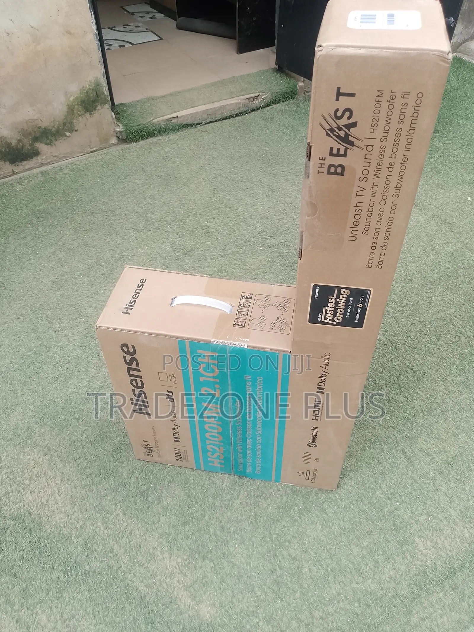 Hisense HS2100FM 2.1CH Sound Bar With Deep Bass Subwoofer