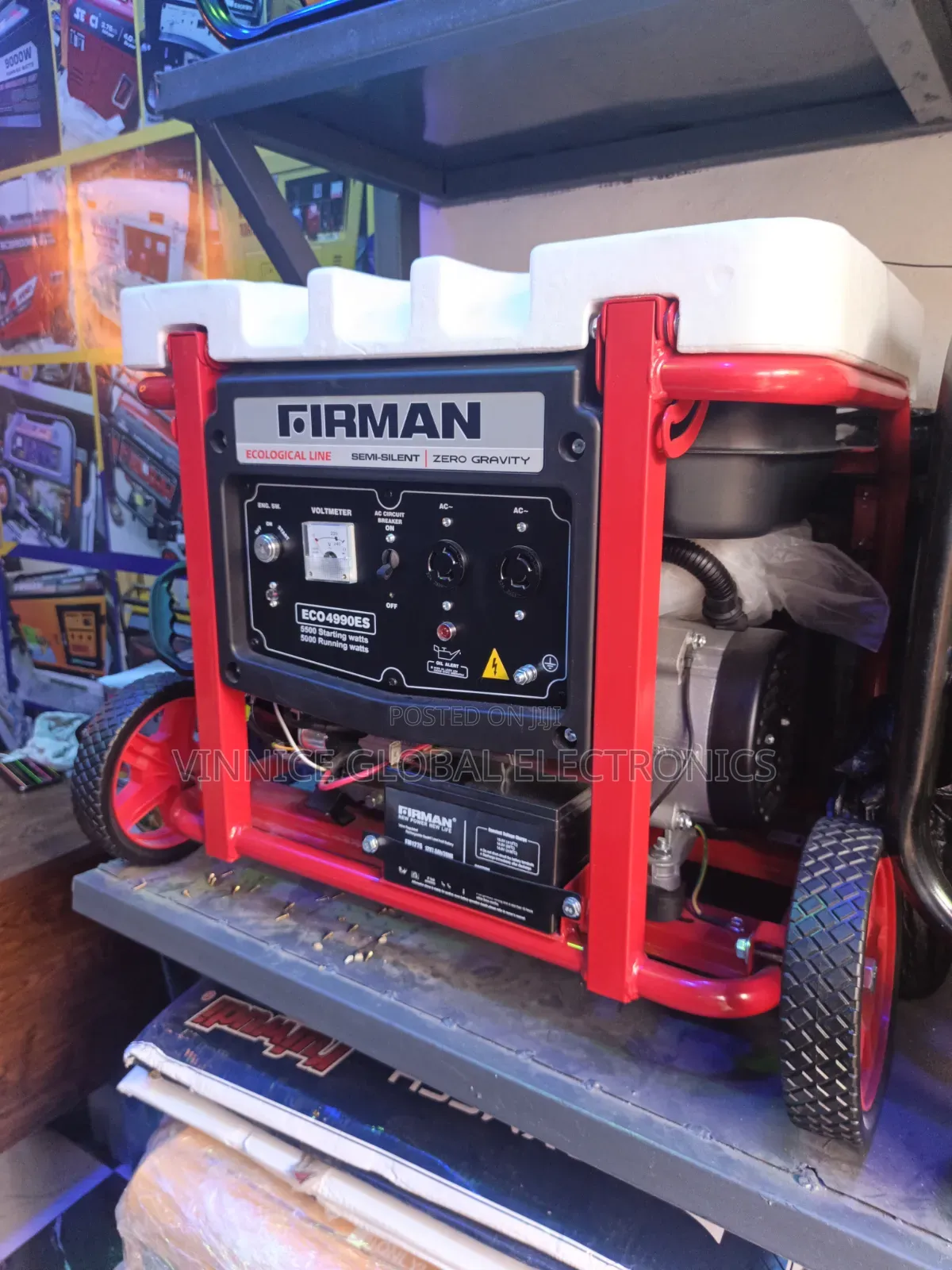 5.5KVA Brand New Firman Generator 100% Pure Copper Coil Key Start