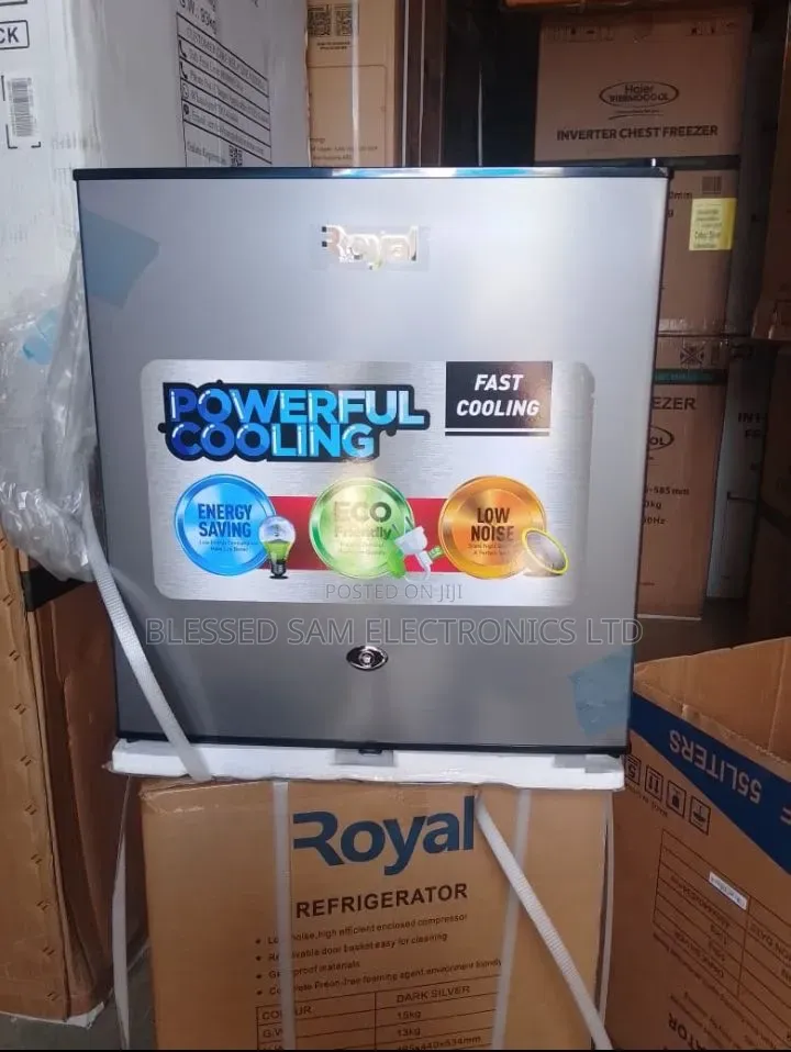 Brand New ROYAL 50 LITRE BEDSAID Refrigerator With Small Freezer 2 Yrs