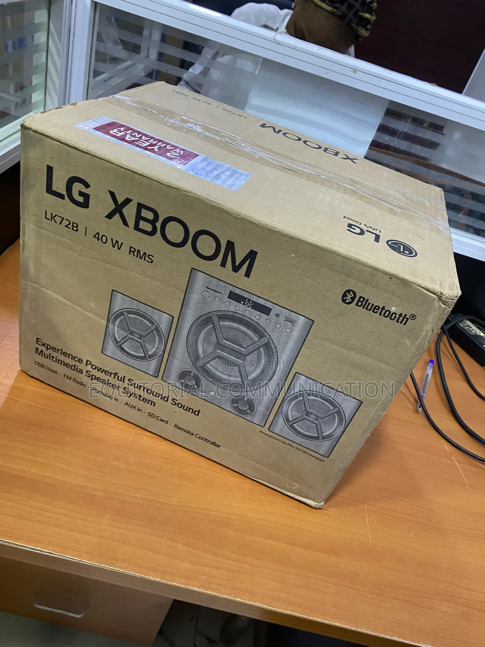 LG LK72B XBOOM Audio Speaker for Music Lovers