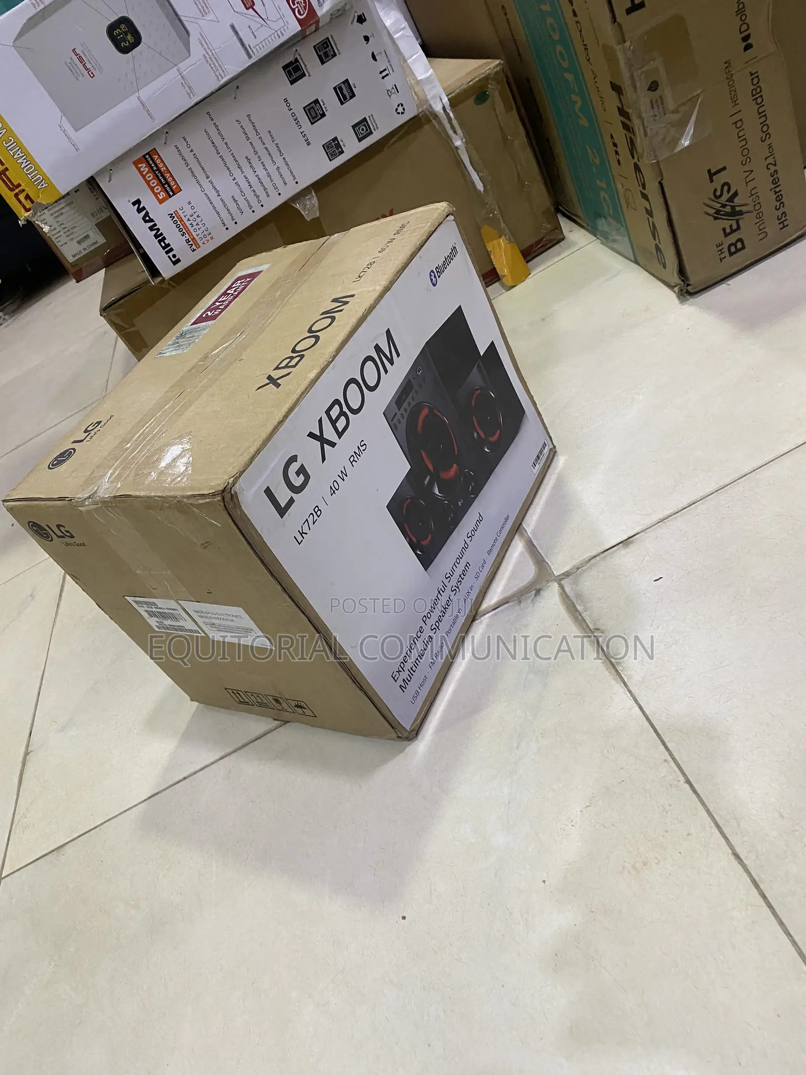 LG Xboom Lk72b 40w RMS Multimedia Sound Solution