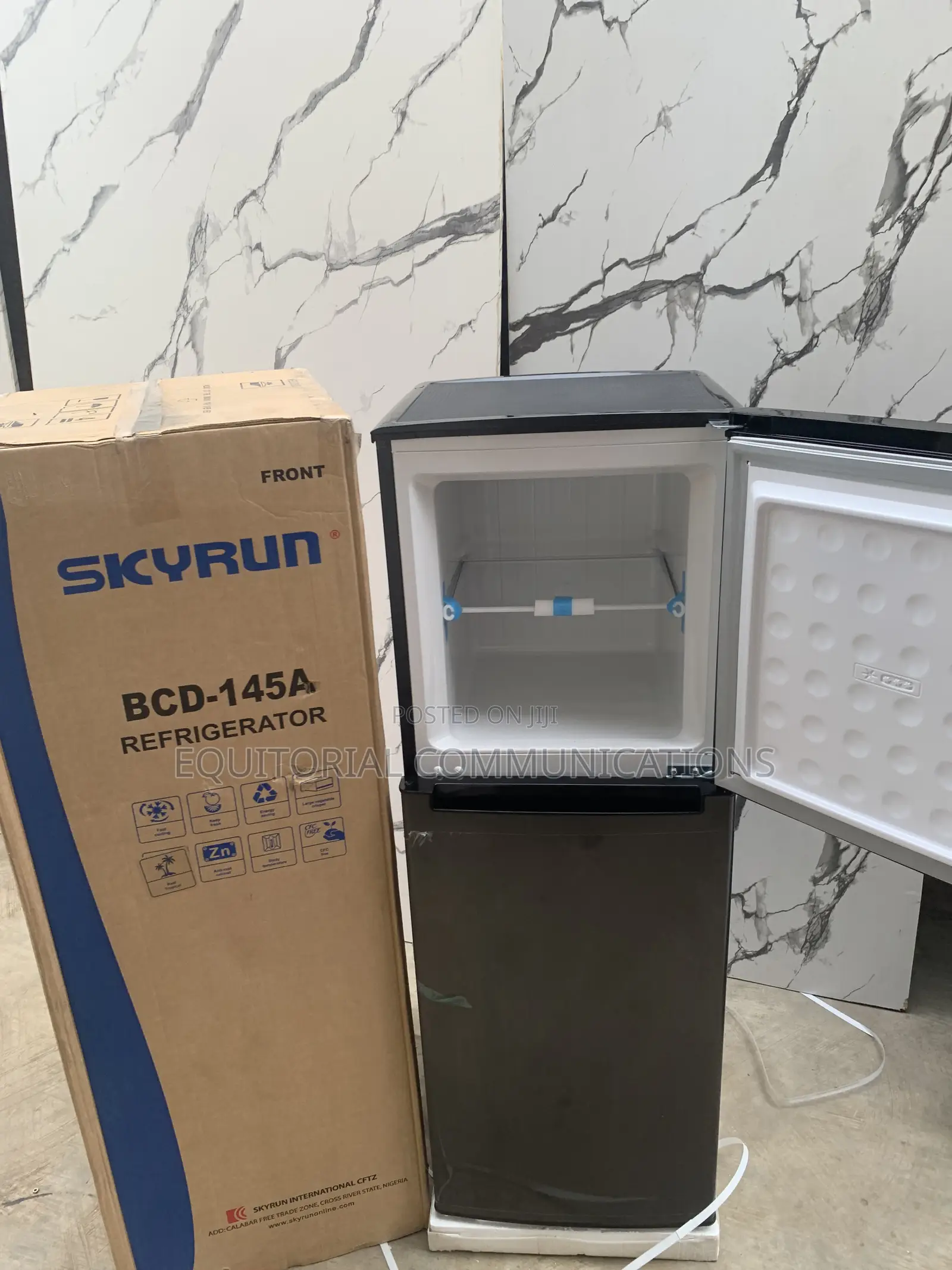 SKYRUN 145L Refrigerator – Space-Saving Fridge for Small Households