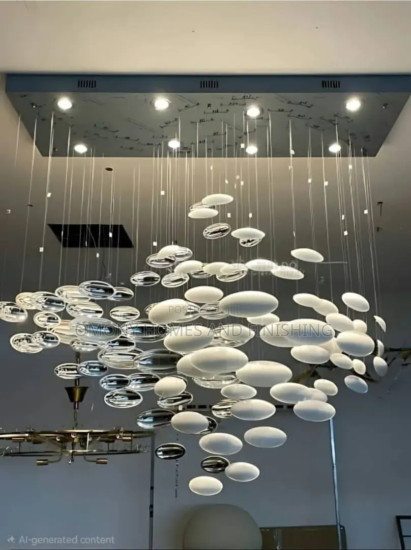 Luxury Modern LED Disc Chandelier