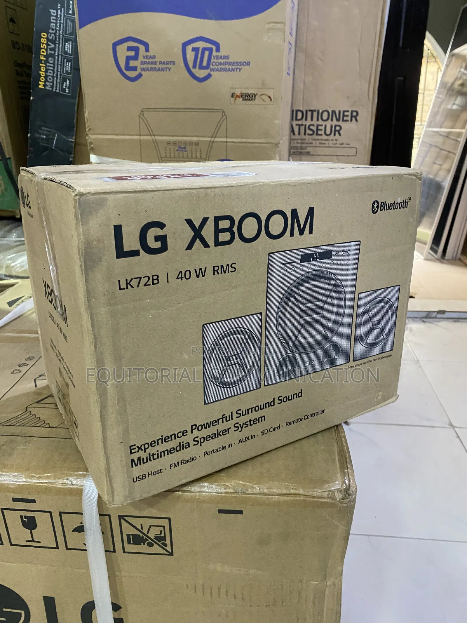 LG Lk72b Xboom 40w RMS Audio Equipment