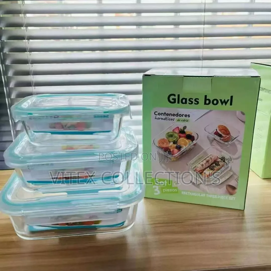 3in1 Glass Microwave Bowl