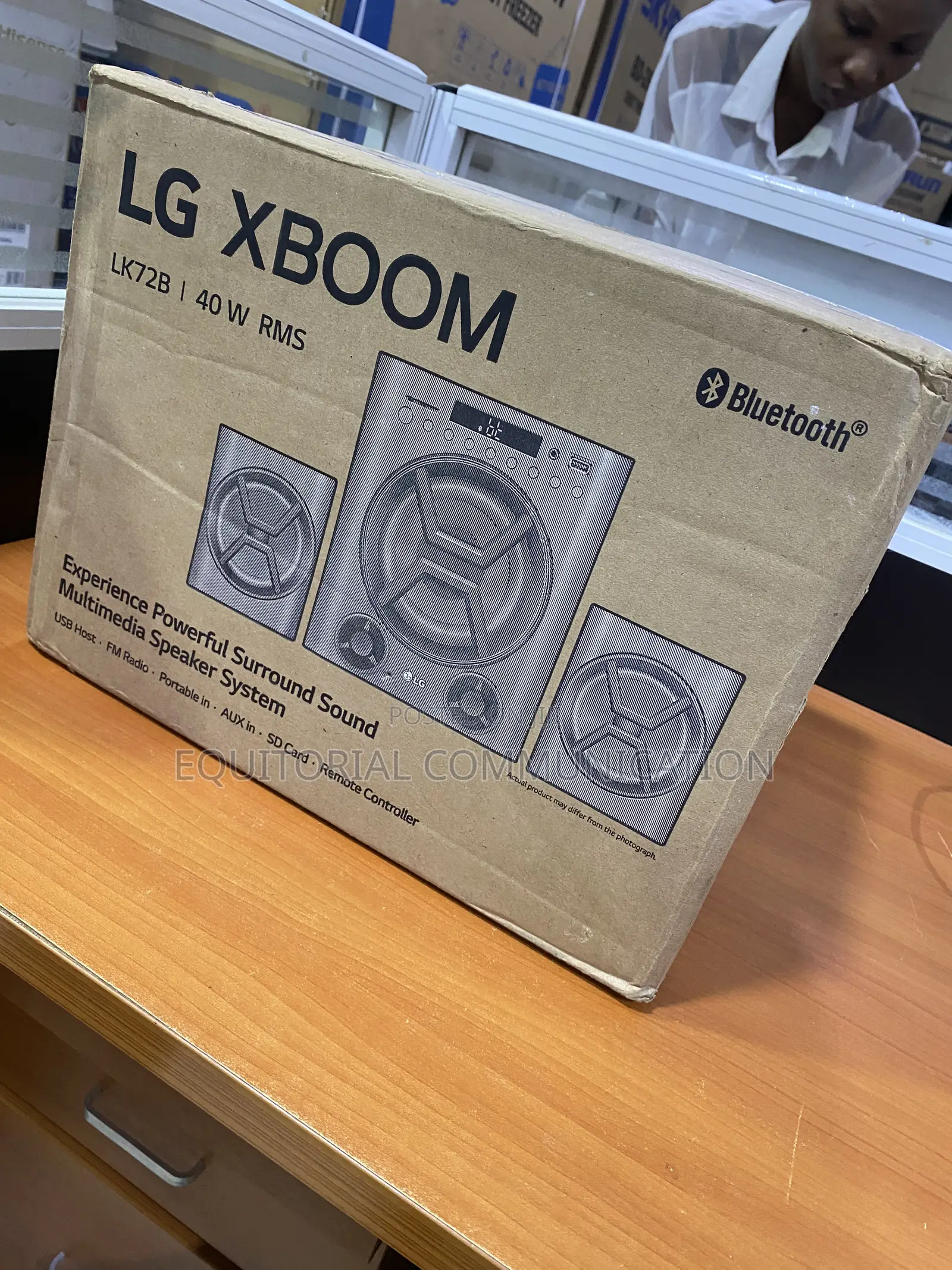 LG Lk72b Xboom 40w RMS Sound Equipment