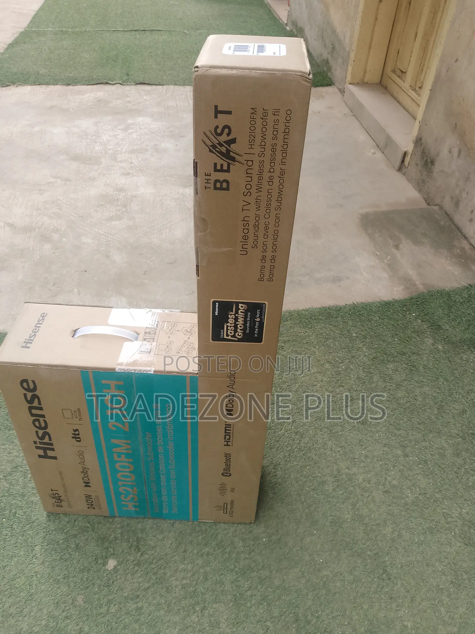 Hisense 240W Soundbar for Deep Bass and Clear Audio