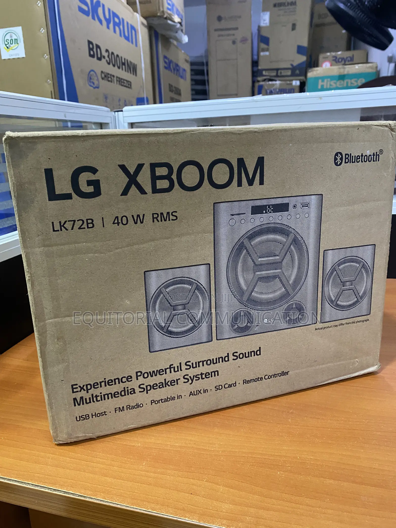 LG XBOOM LK72B Speaker System for Indoor Music