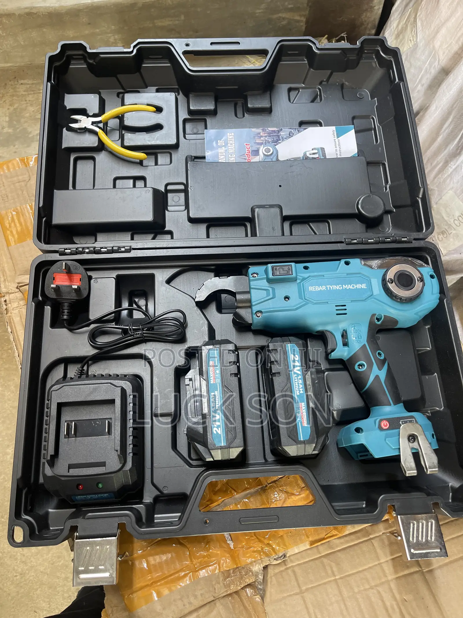 Cordless Rebar Tying Machine