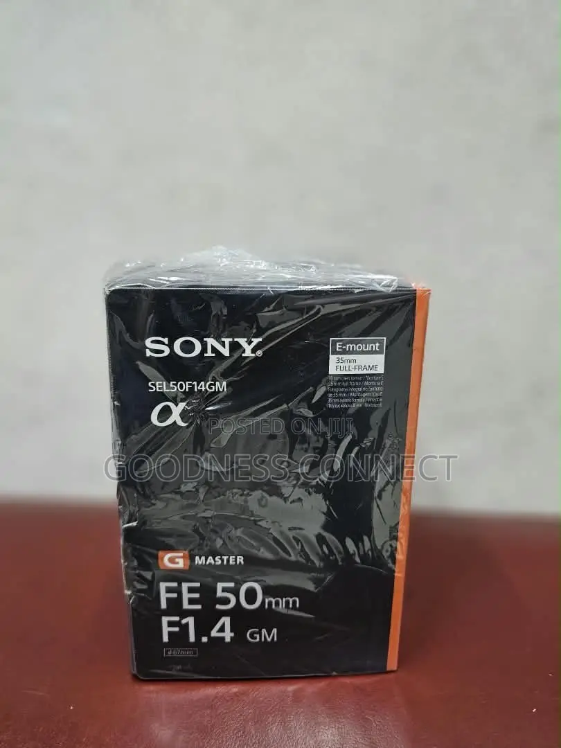 Sony Fe 50mm F/1.4 Gm (Model: Sel50f14gm)