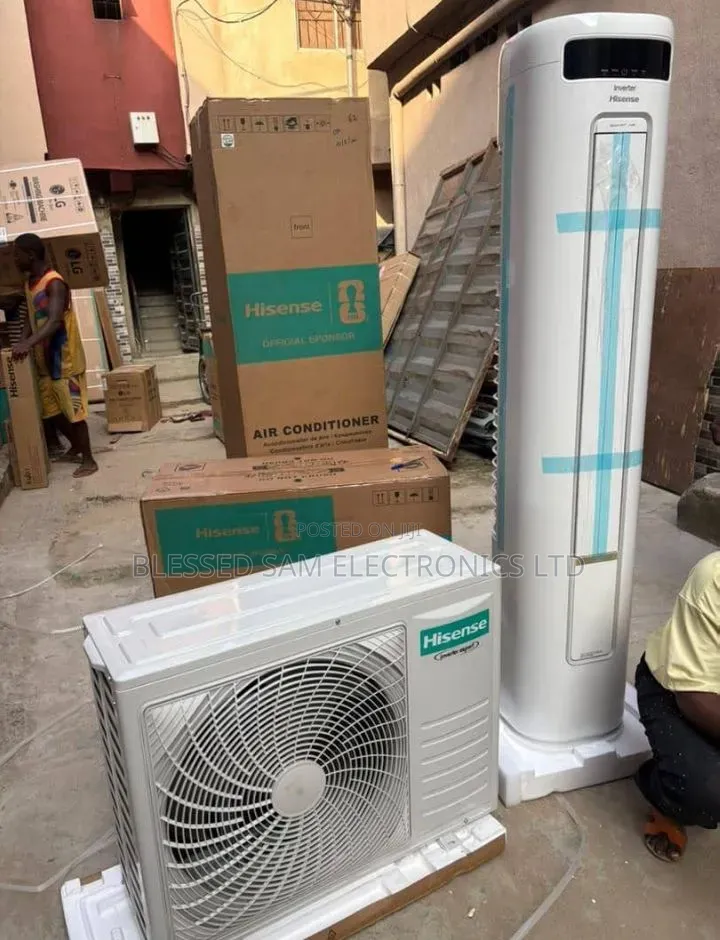 Hisense 3HP Inverter Floor Standing Tower AC HISFS3HPINV-TW >2 Yrs