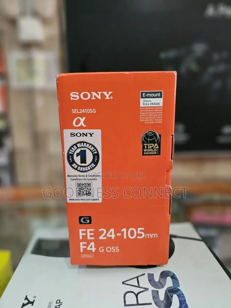 Sony Fe 24-105mm F/4 G Oss Lens (Model: Sel24105g).