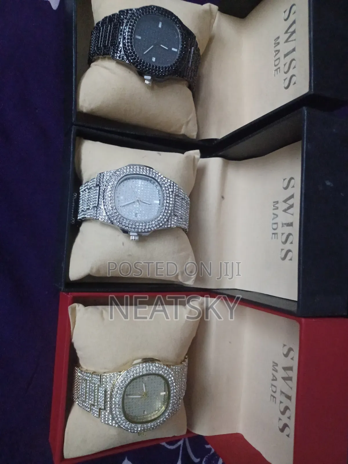 3 Quality Swiss Wristwatch