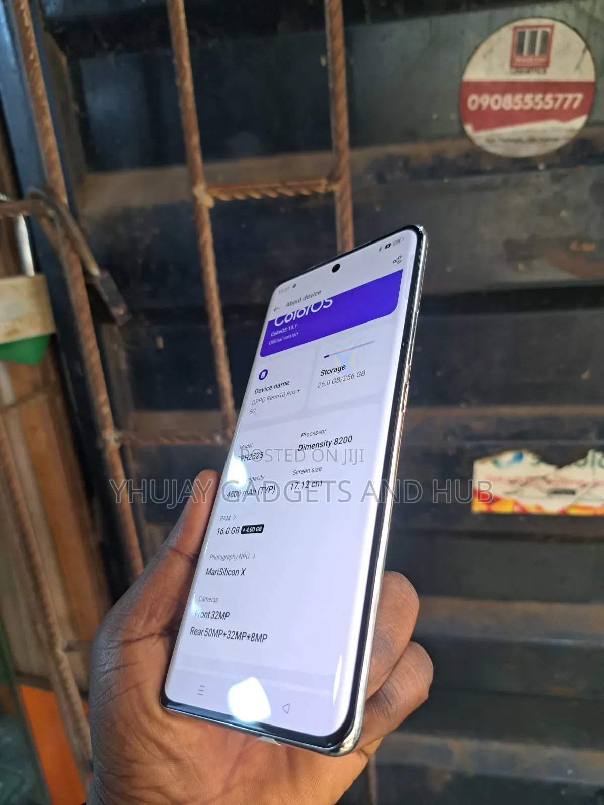 Oppo Reno10 Pro+ 256 GB Yellow