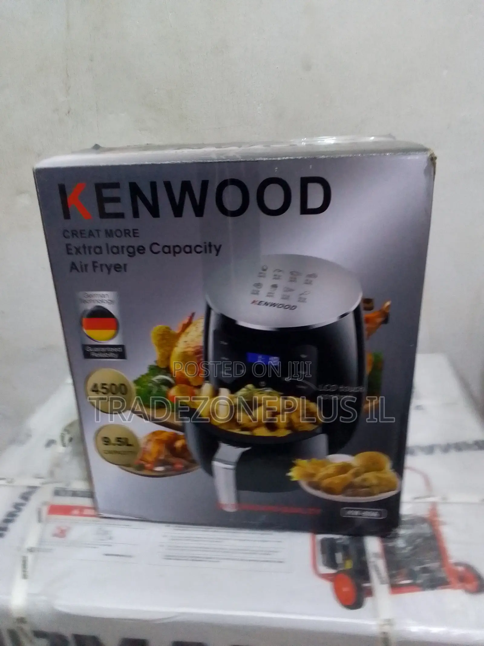Elegant Kenwood KW69A 9.5L 4500W Air Fryer
