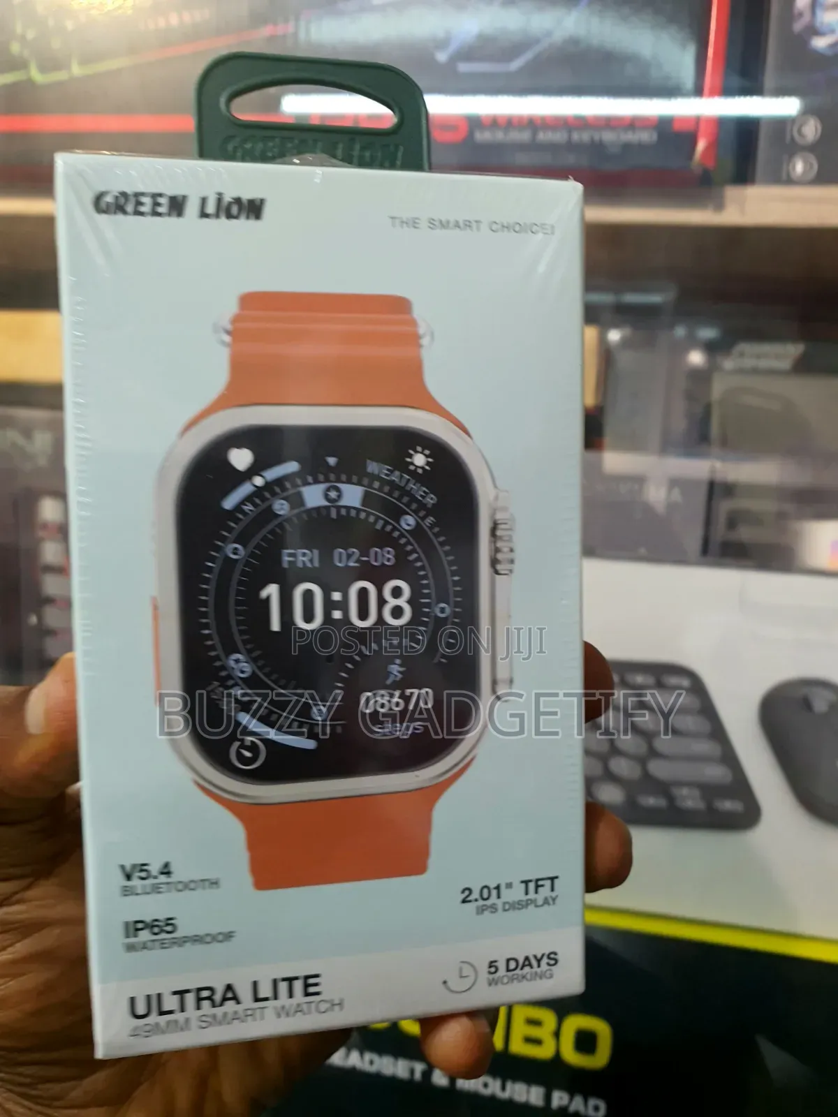 Green Lion Ultra Lite 49mm Smartwatch
