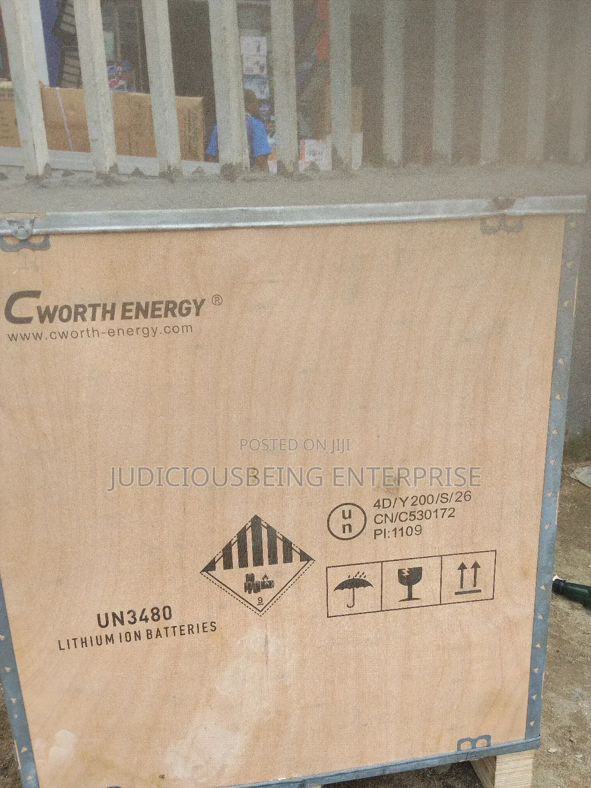 Cworth Energy 15kWh Solar Battery | 48V 300Ah LiFePO4
