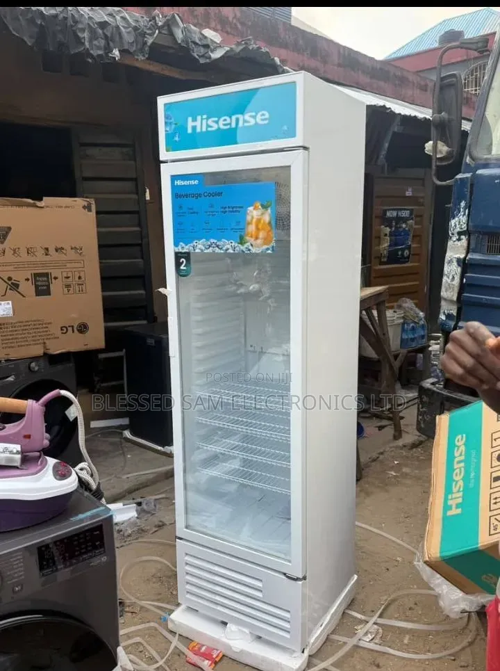 Brand New Hisense Showcase Freezer 277 Litre High Quality > 2 Yrs