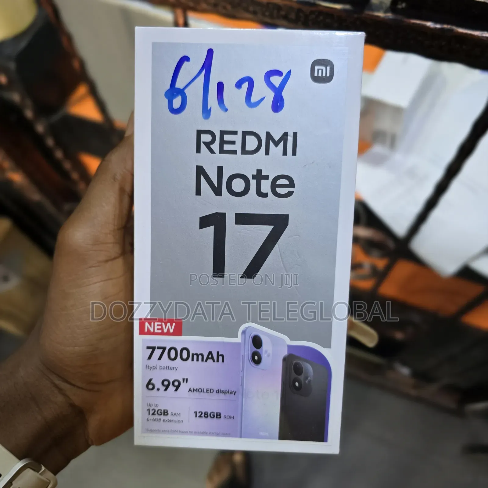New Xiaomi Redmi Note 17 128 GB Black