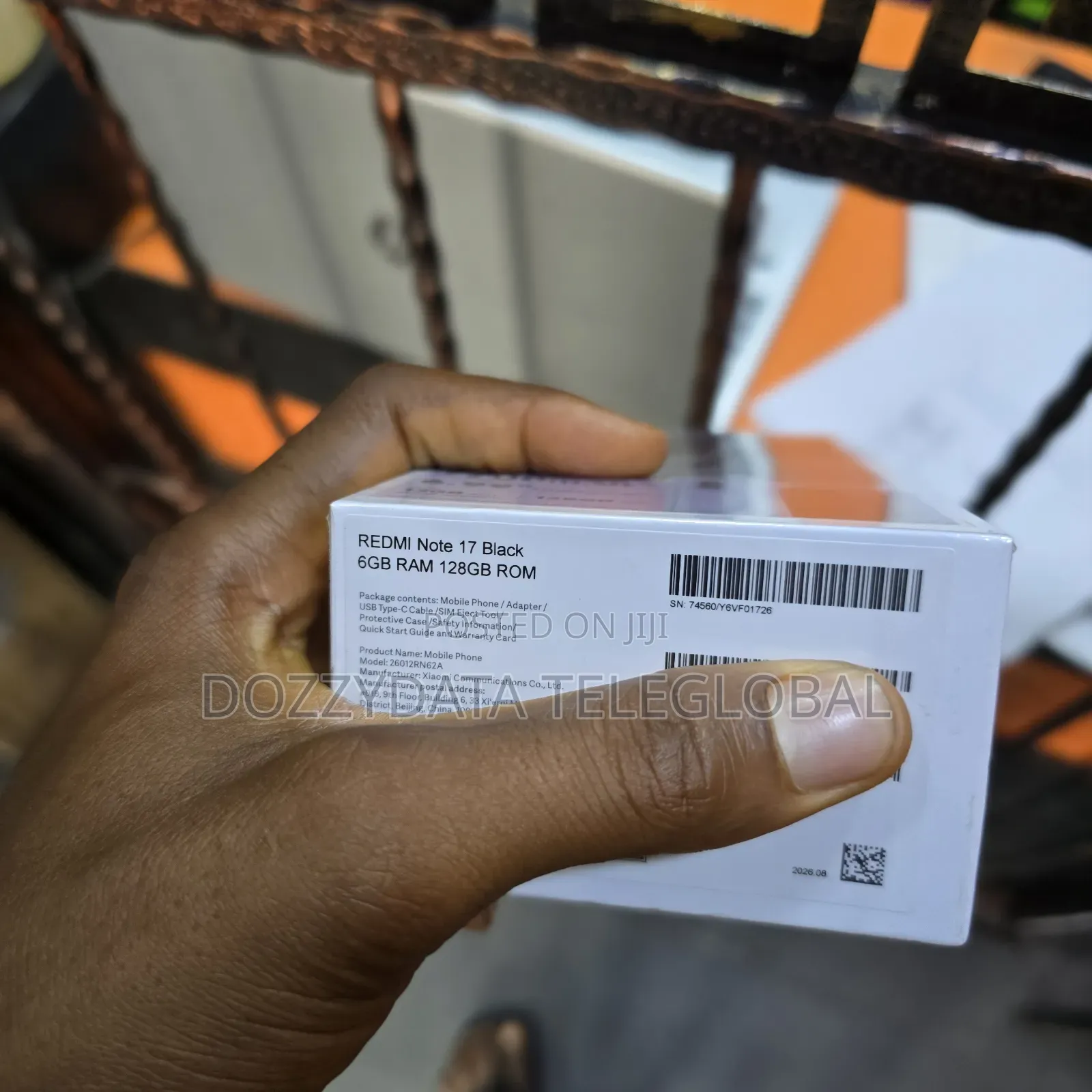 New Xiaomi Redmi Note 17 128 GB Black
