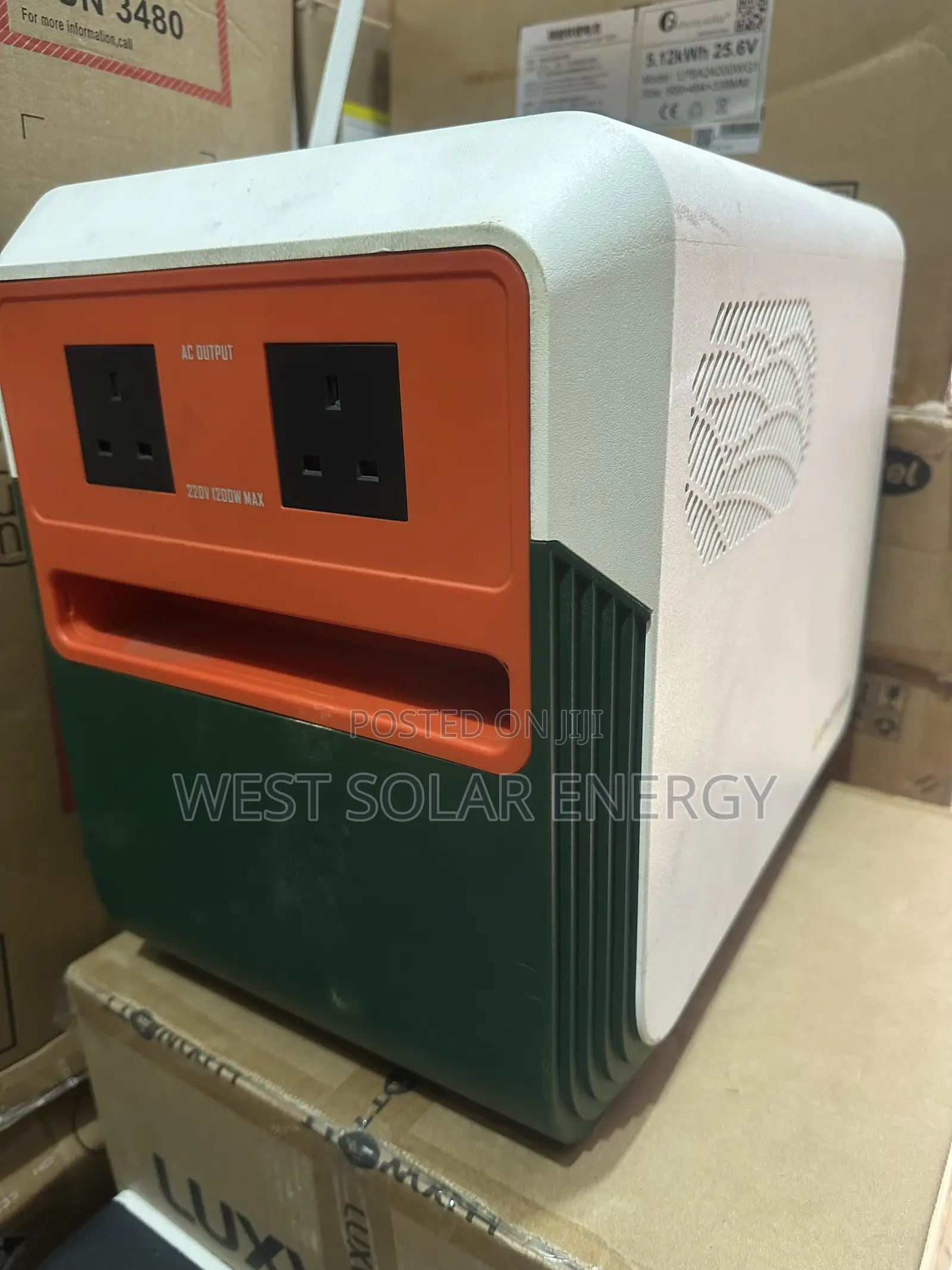 3.6kwh 280Ah Colar-Solar Power Generator