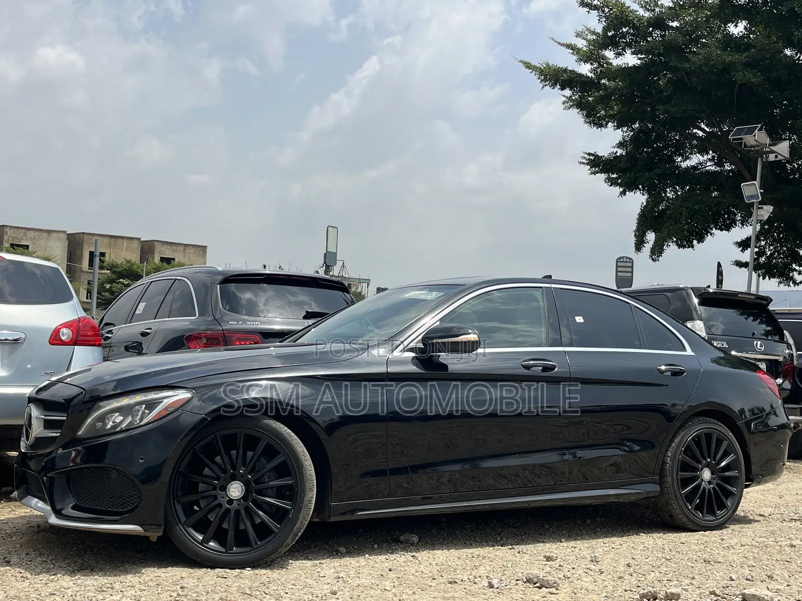 Mercedes-Benz C400 4Matic AWD Sedan (3.0L V6 7A) 2015 Black